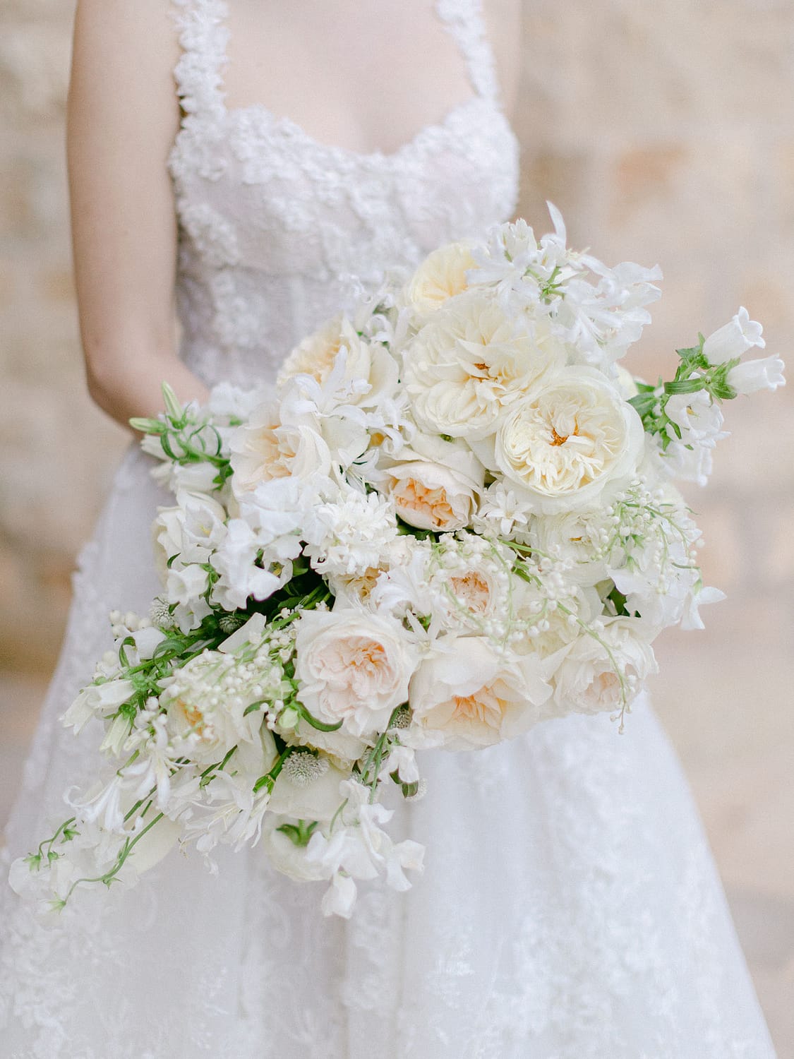 Classic White Wedding Bouquet