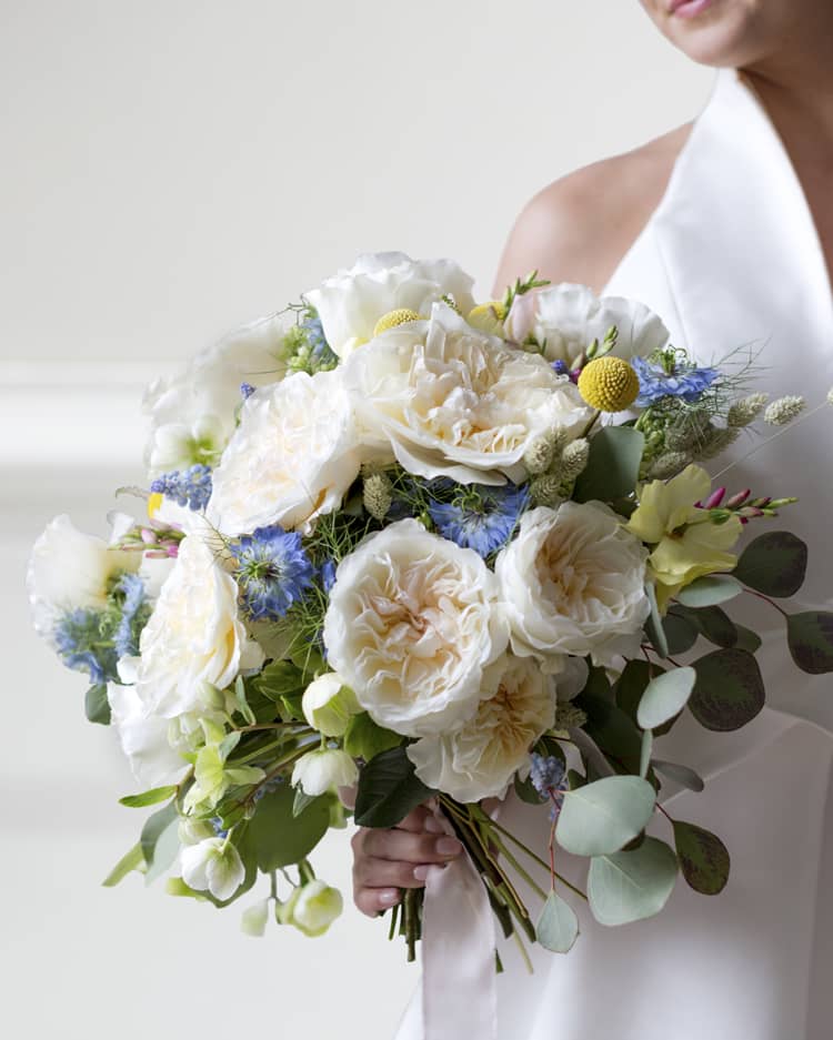 Eugenie Rose Wedding Bouquet Design