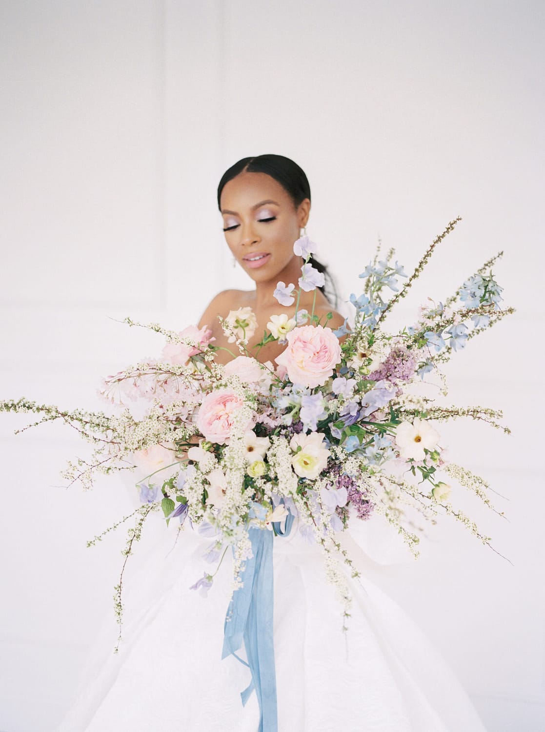 Keira Roses in Wedding Bouquet