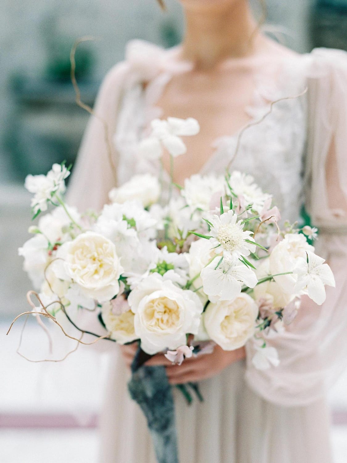 Bouquet de mariage blanc