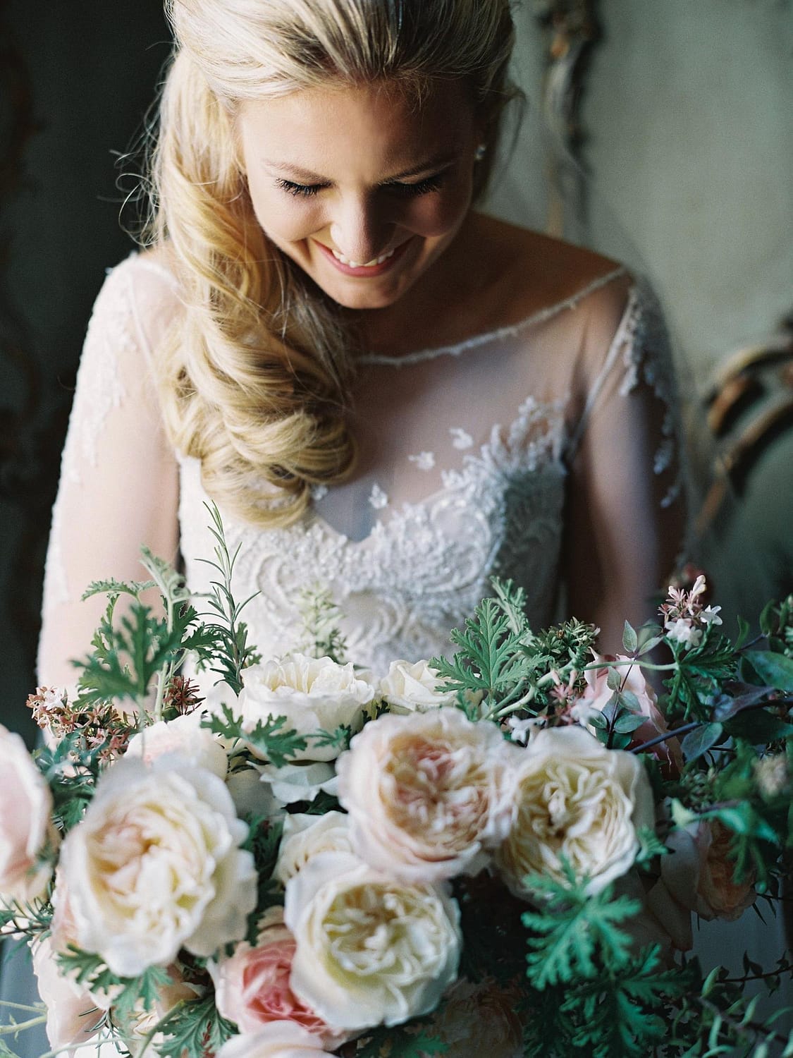 Bride With Bridal Bouquet