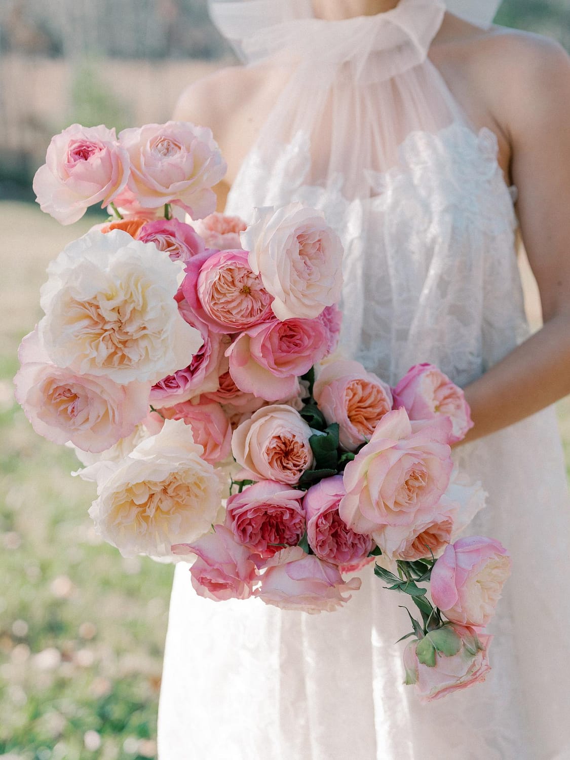 Pastel Pink Bridal Bouquet