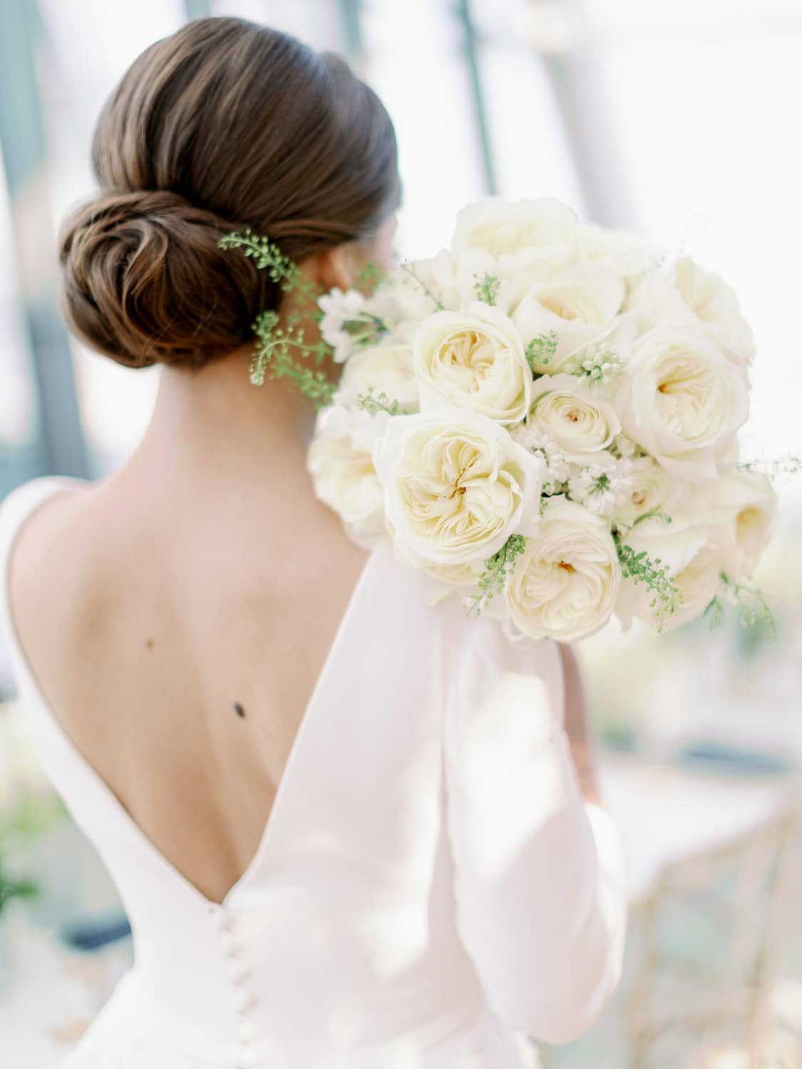 flores de boda blancas