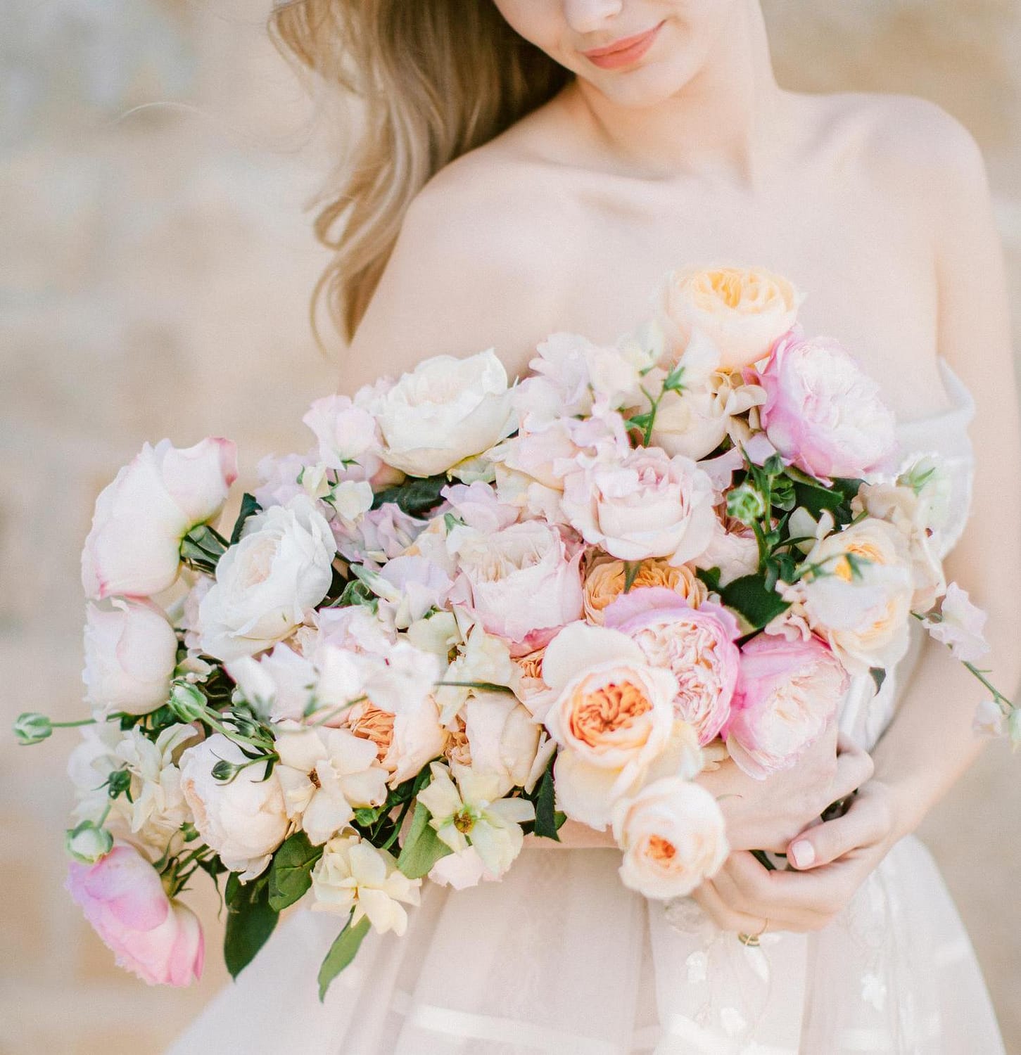 Bouquet da sposa di rose
