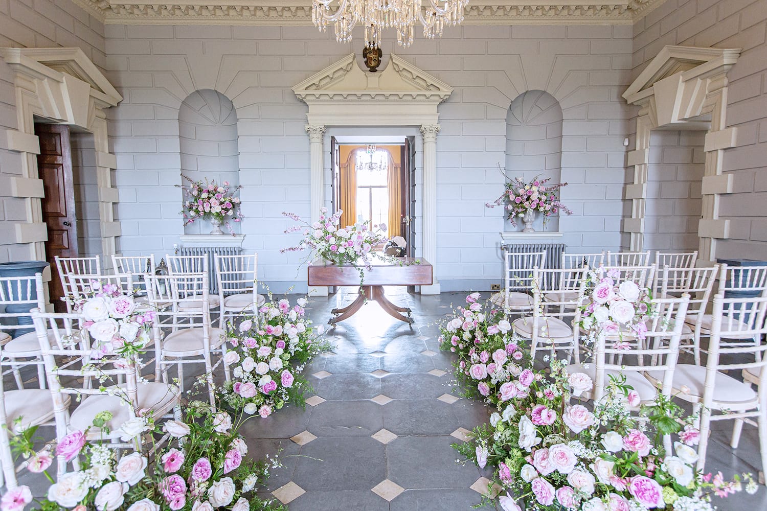 Cérémonie de mariage Lieu de luxe