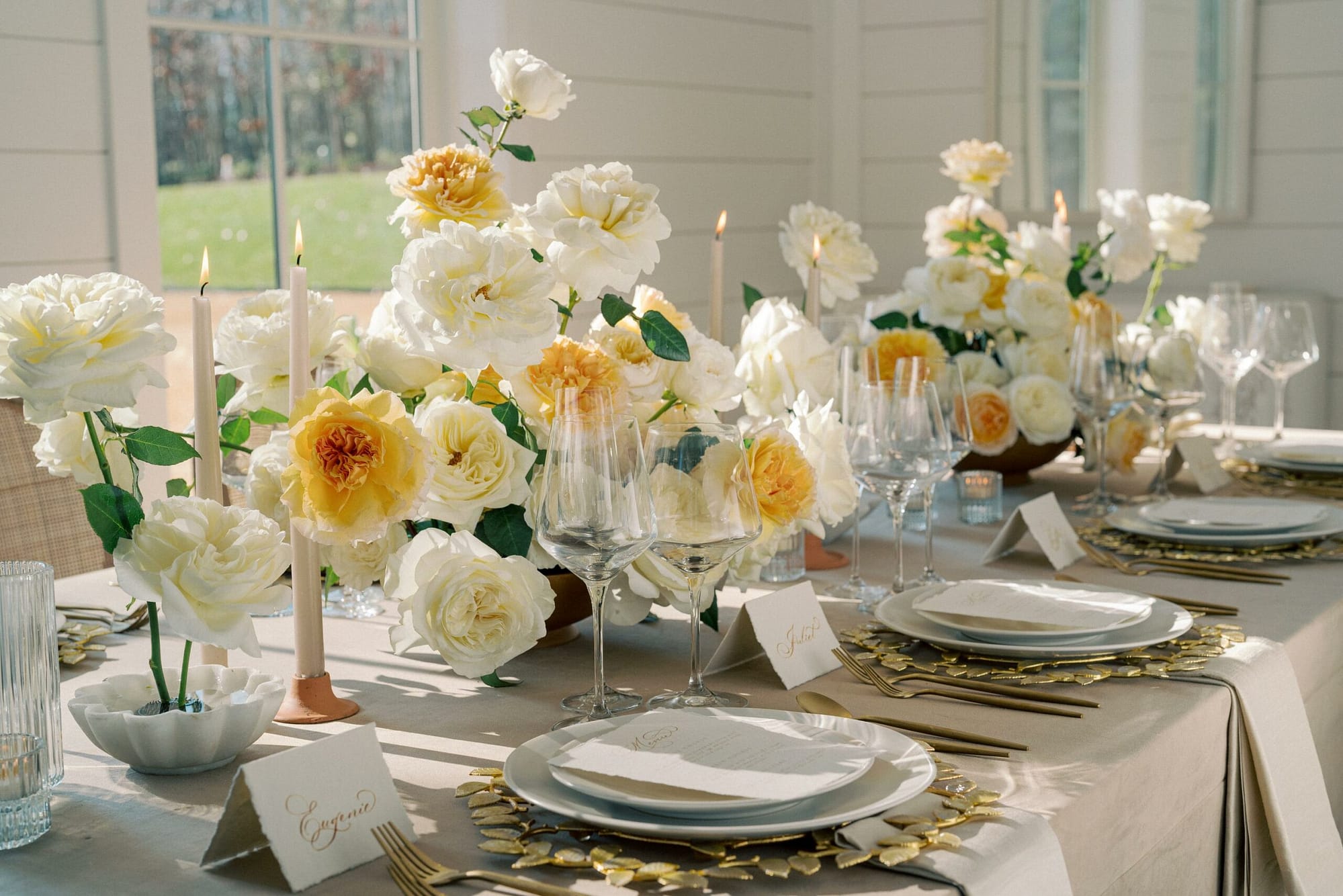 Spring Summer Wedding Table