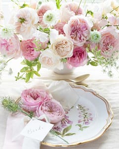 Blush Wedding Theme - David Austin Wedding And Event Roses