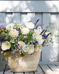 Wimbledon Themed Summer Florals - David Austin Wedding and Event Roses