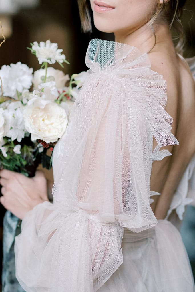 bouquet di rose rotonde senza tempo