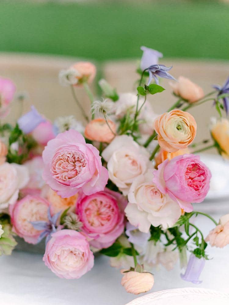 Constance Perfect Pink Wedding Rose Arrangement