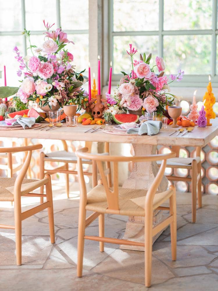 Mesa de la boda