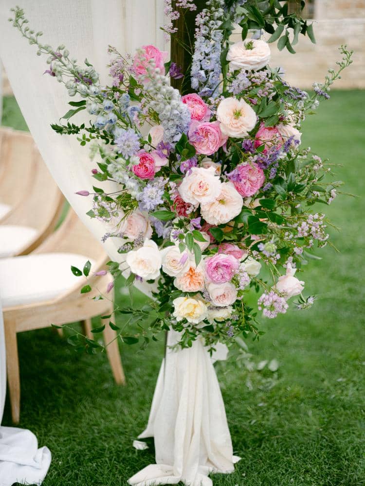 How to choose your wedding colour palette wedding arch florals