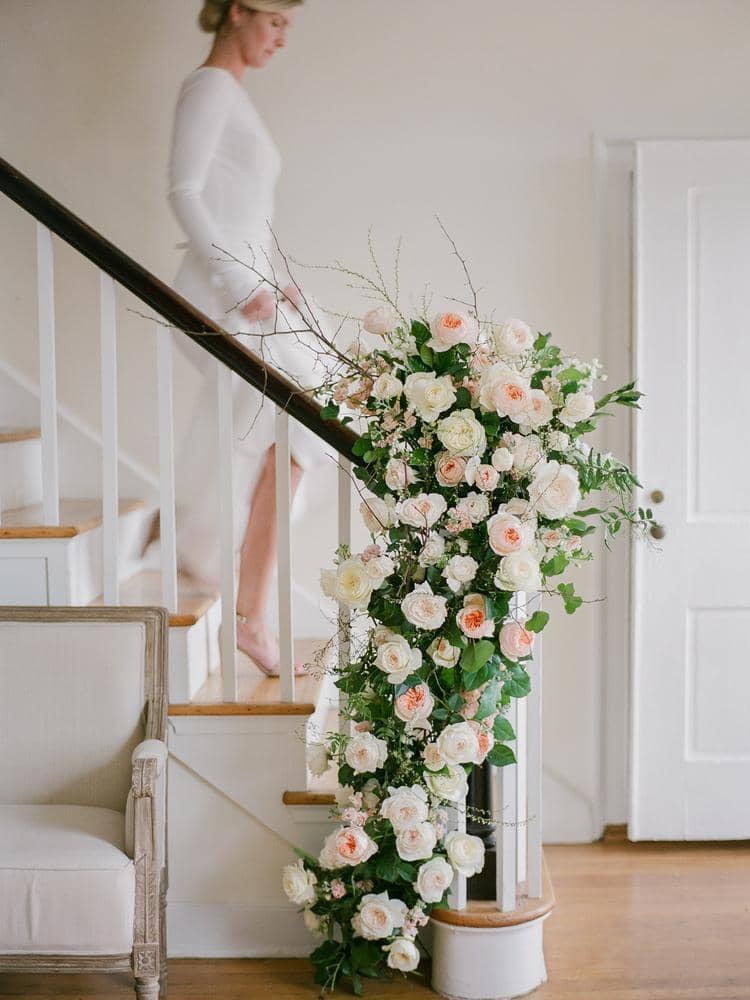 Escaliers floraux
