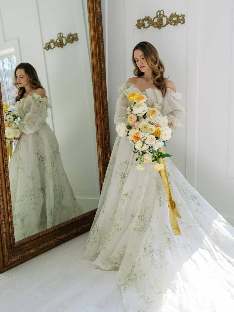 فستان زفاف مونيك لولييه