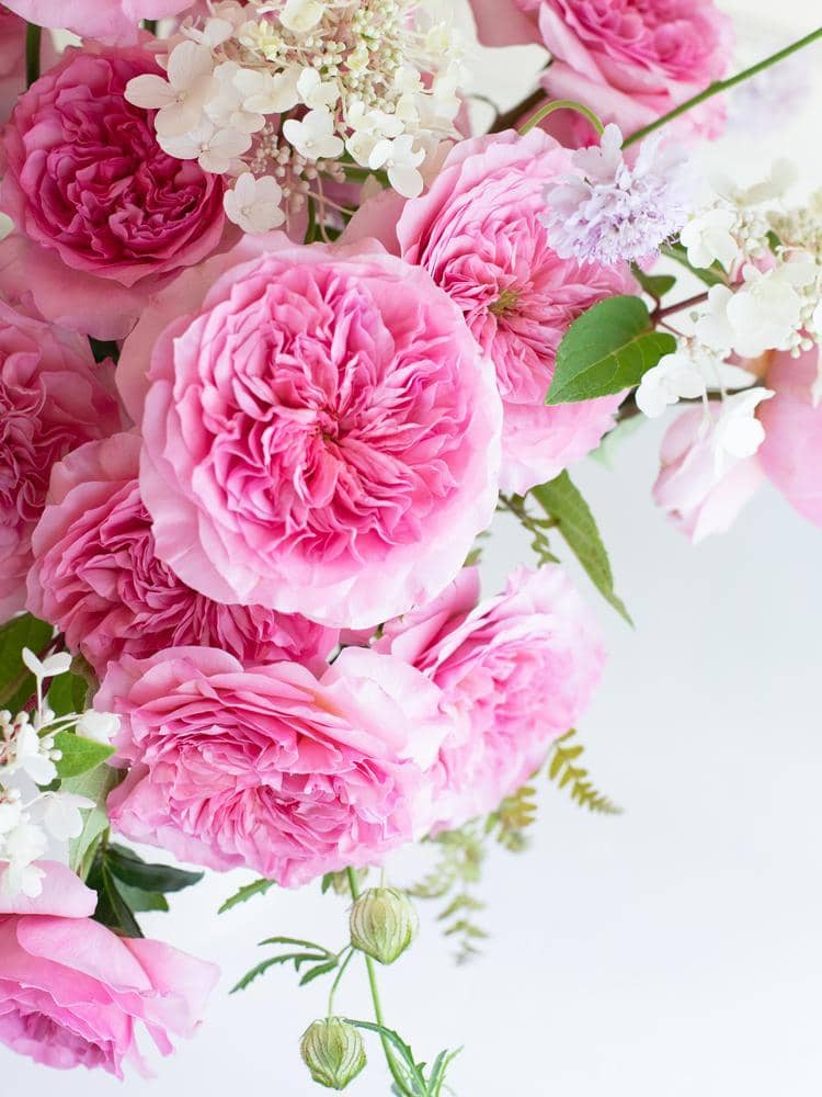 Pink Wedding Roses Millicent Bouquet