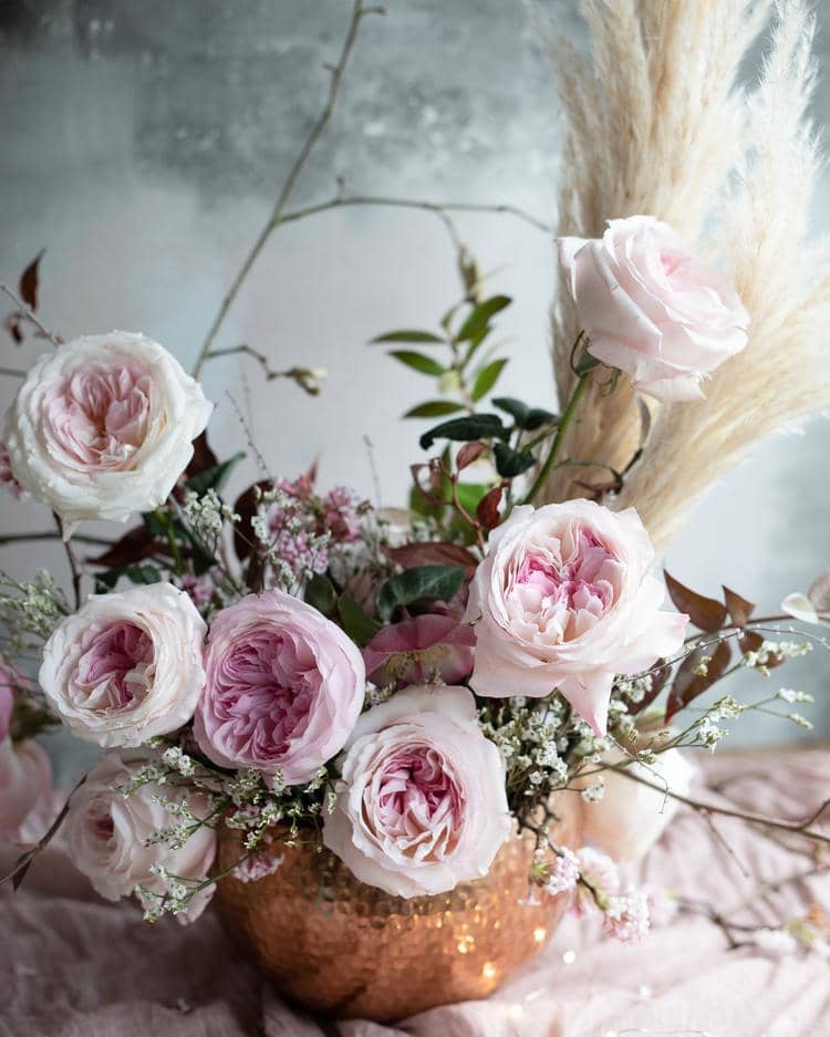 عيد الحب الورود الوردية الرومانسية Keira