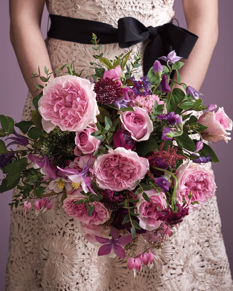 Miranda Conception de bouquet de mariage de roses