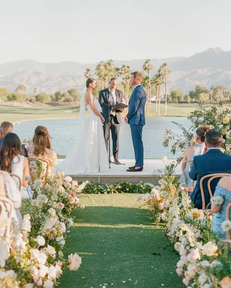 Ceremonia de boda de Palm Springs