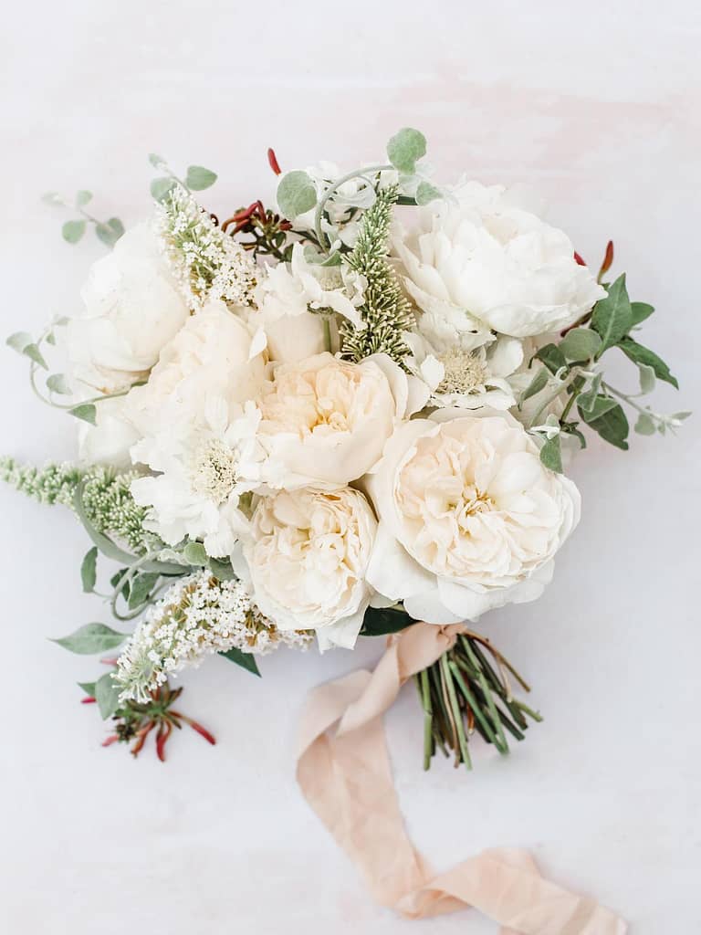 Bouquet da sposa bianco