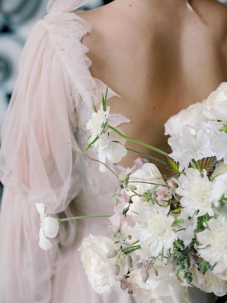 rose bridal bouquet