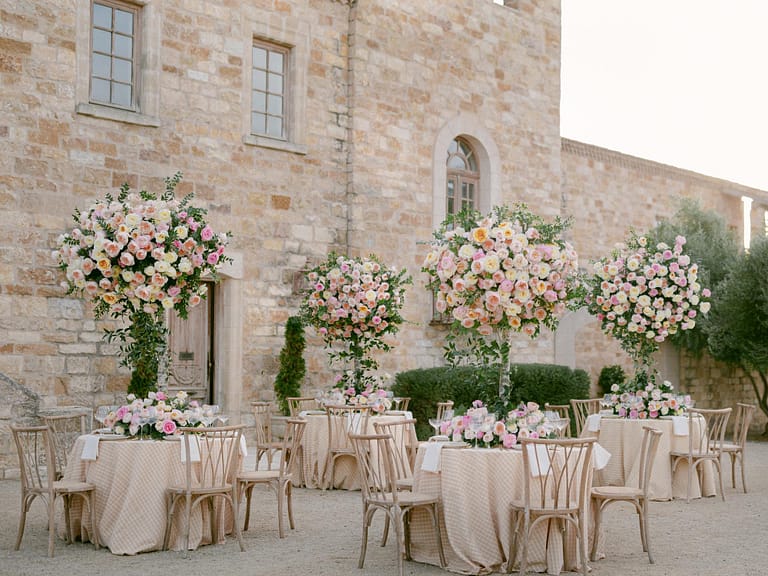 Two Looks for Your Outdoor Wedding Reception - David Austin Wedding and ...