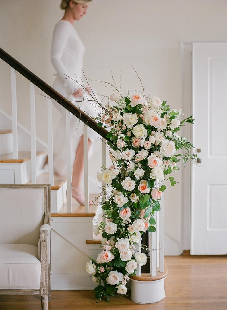 Staircase Rose Design