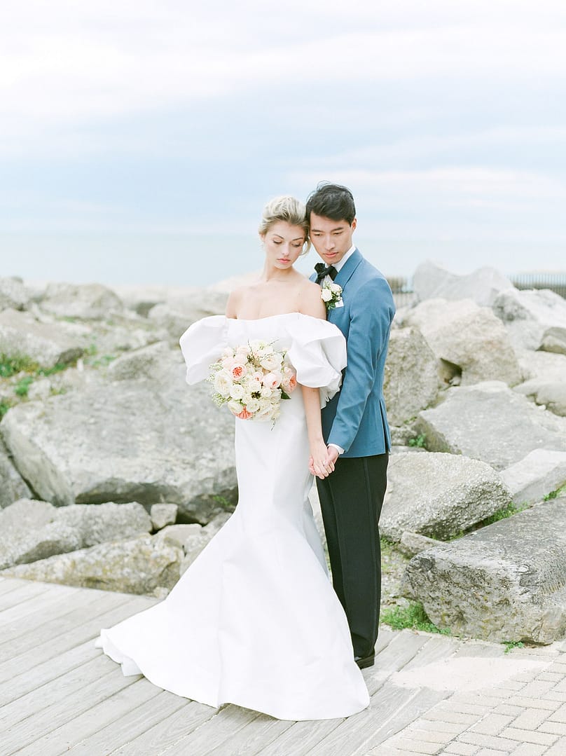 Idee per la fotografia del giorno del matrimonio degli sposi