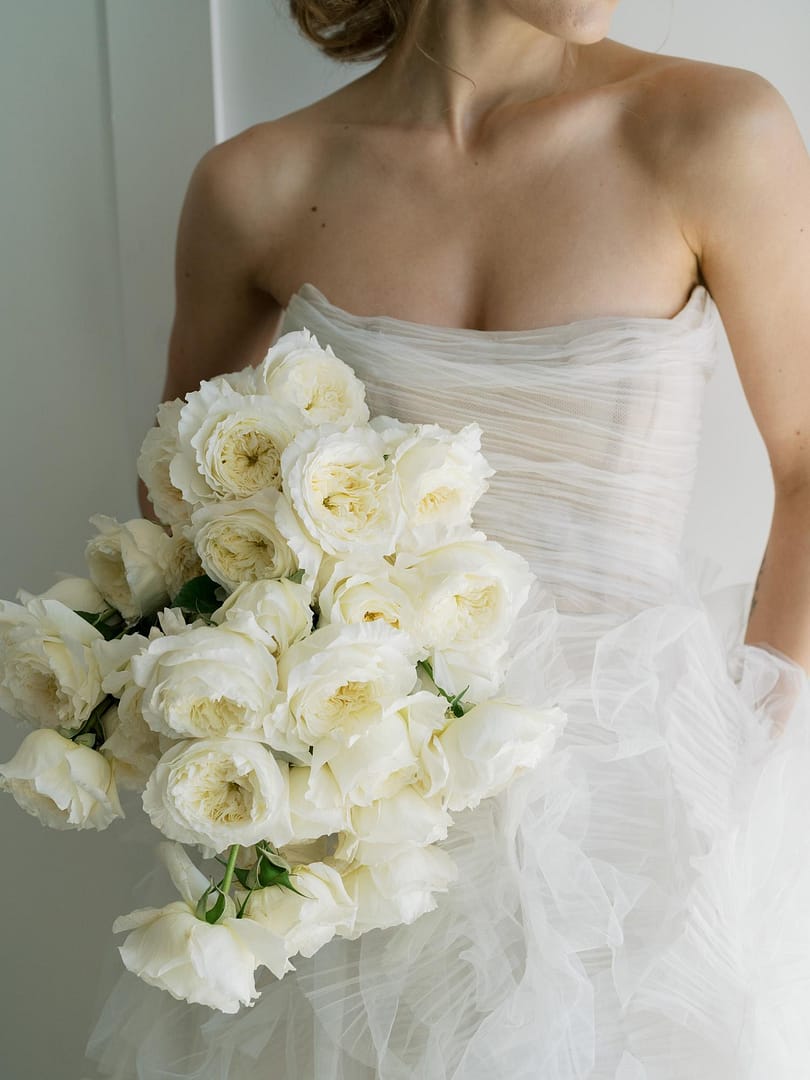 Single-Variety Rose Bouquets with David Austin Wedding Roses - David ...