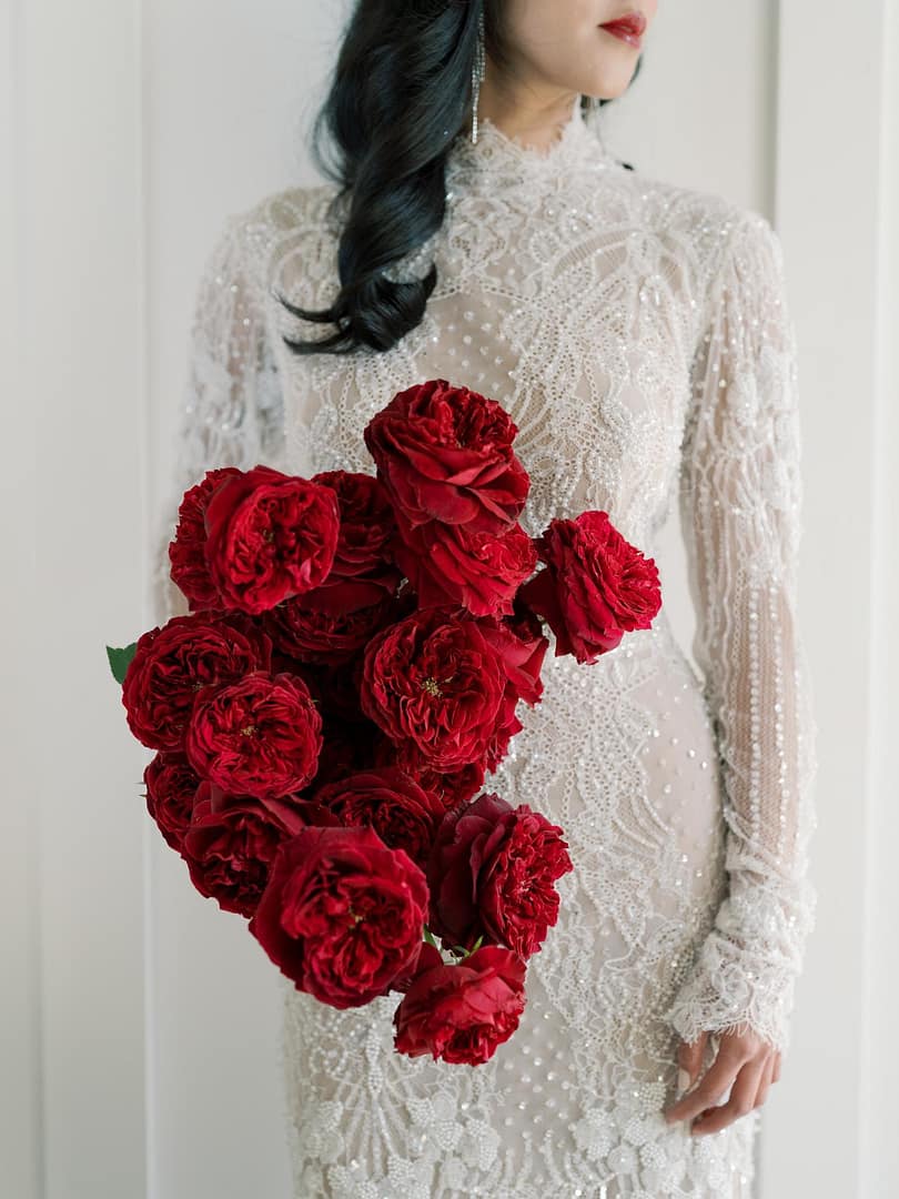 Valentine’s Day Inspired Bridal Bouquets