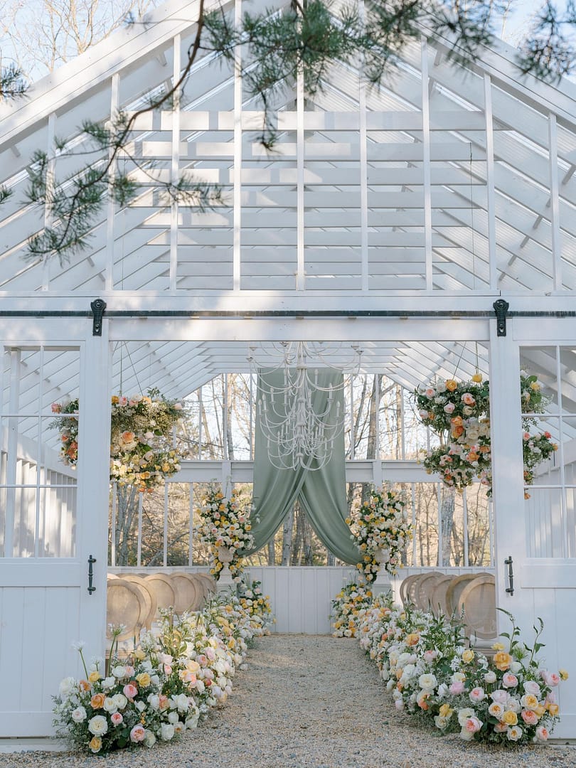 Cérémonie de mariage en plein air