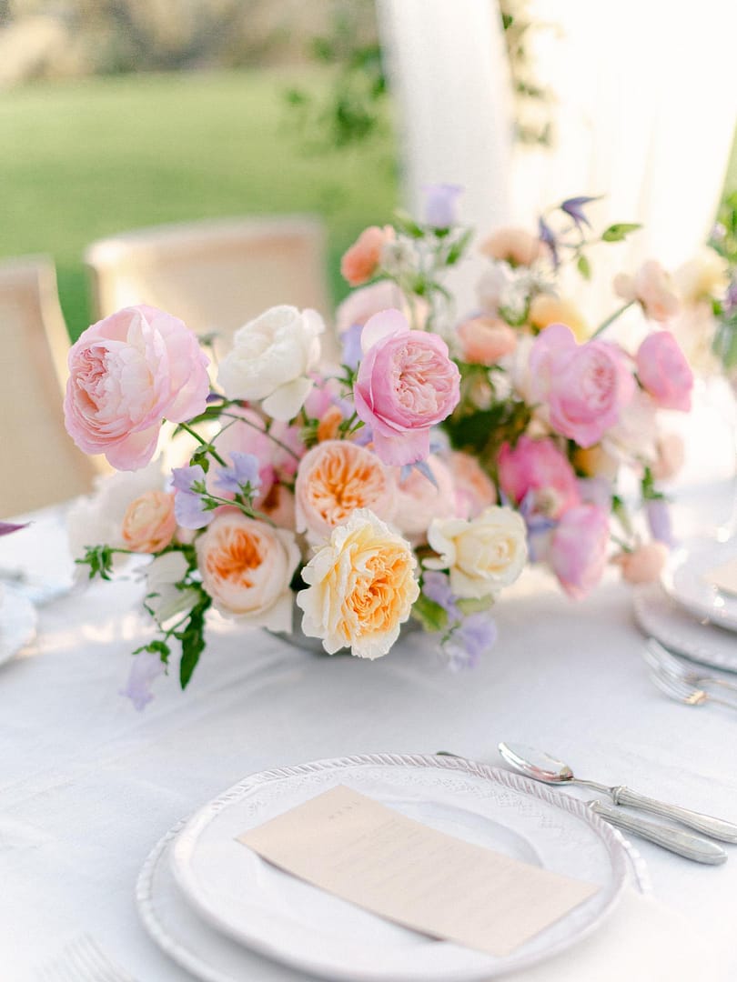 Pastel Wedding Table