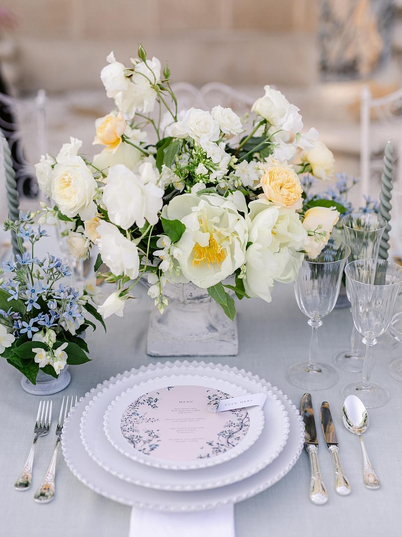 Chateau Wedding Reception Table