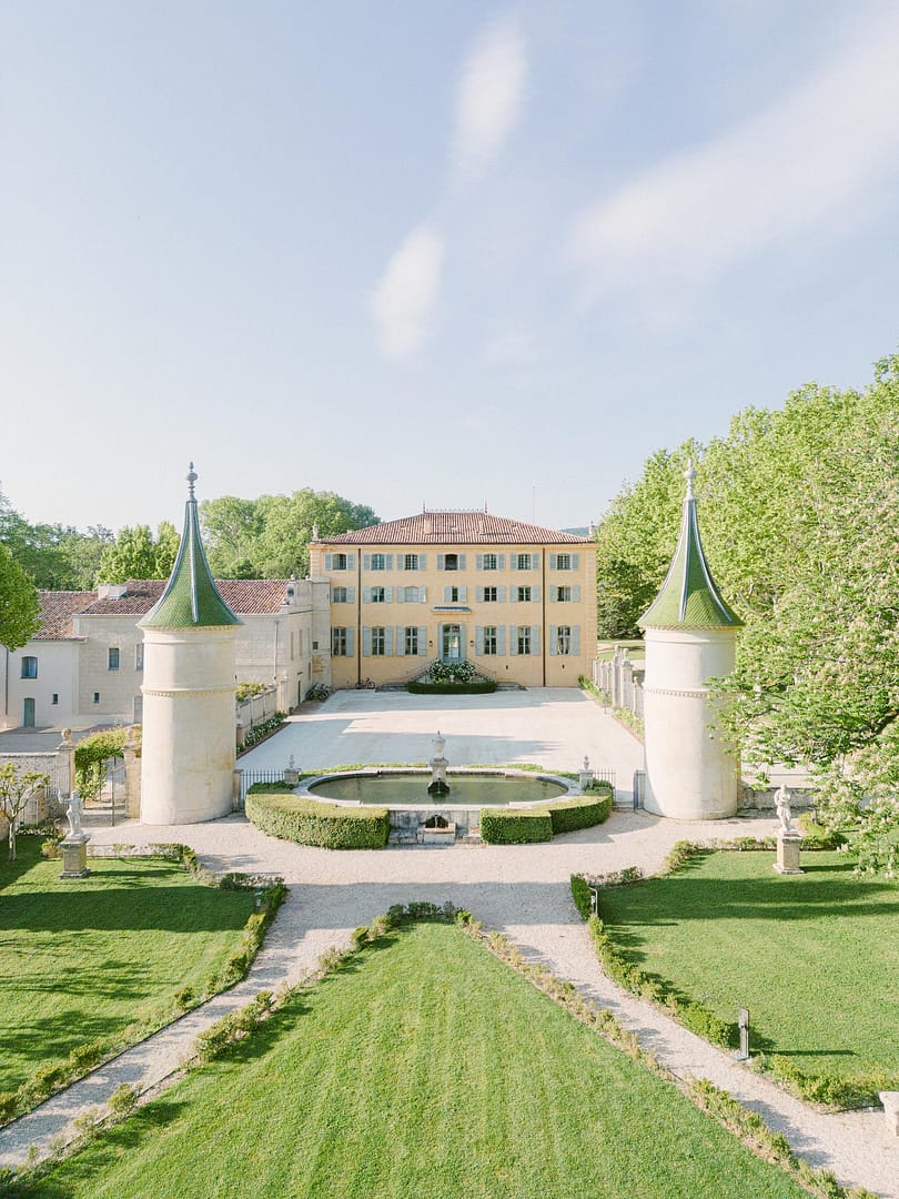 Matrimonio nel castello francese