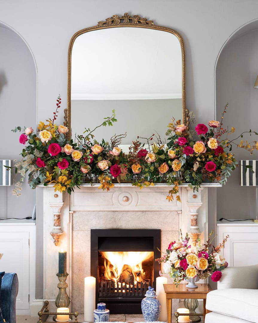 Decorazioni floreali per la casa di David Austin