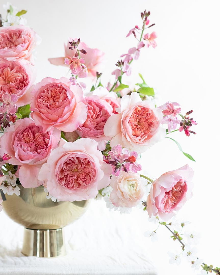 Phoebe Rose Urn Arrangement