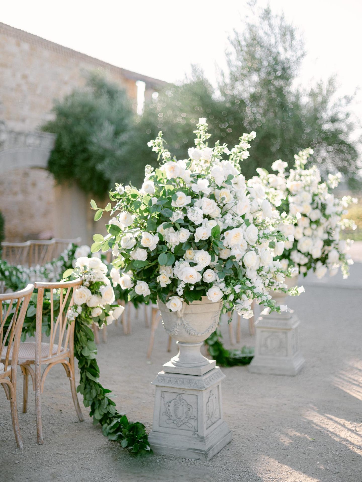 Hochzeit – Blattwerk Floristik, Blumen und Dekoration